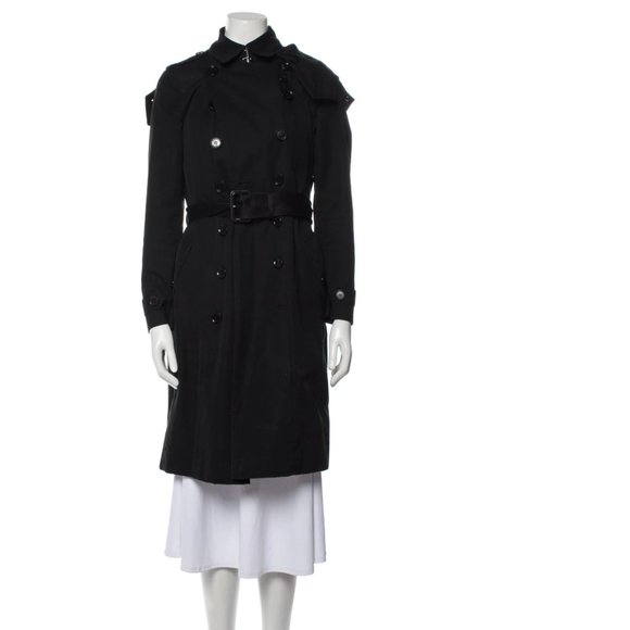 BURBERRY Trench Coat Size: S one missing buttons - Picture 2 of 16